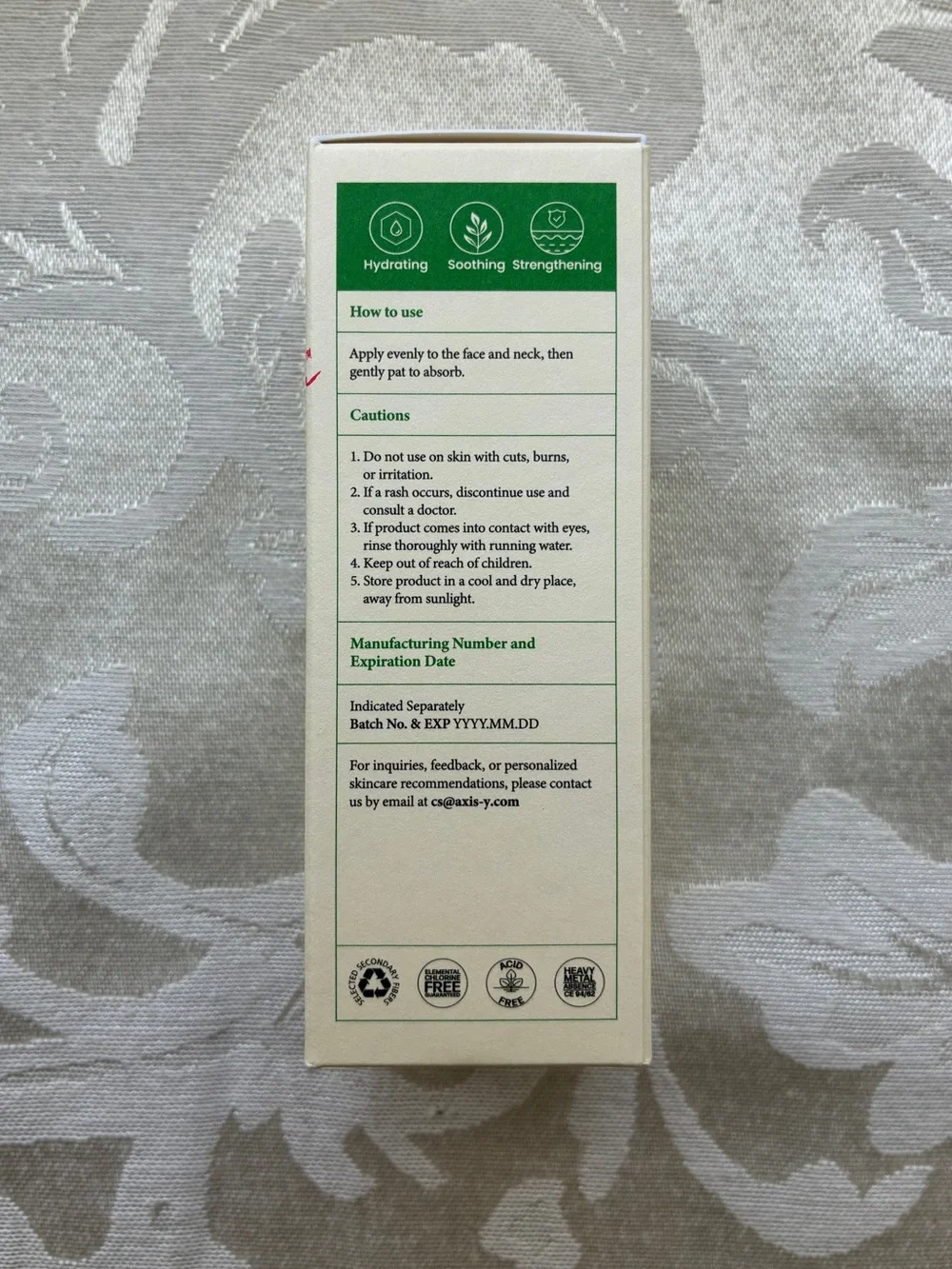 NIB Axis-Y Triple PDRN Barrier Boost Serum 6+1+1 Advanced Formula 30ml/1.01 oz